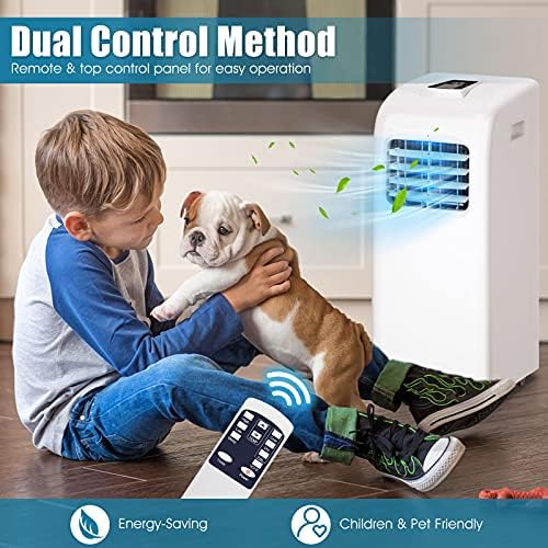 GOFLAME 8000BTU Portable Air Conditioner with Remote Control