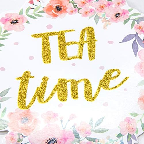 SUNBEAUTY 14 Pcs Tea Party Photo Booth Props Kit