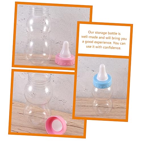 2pcs Candy Storage Bottles Coin Jars for Parties and Dried Fruits