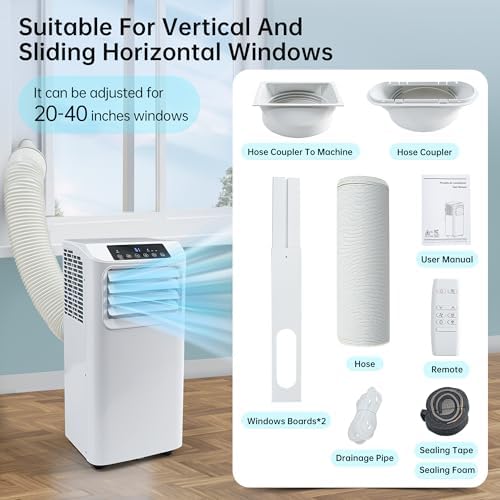 Portable Air Conditioner 10000BTU with Remote Control