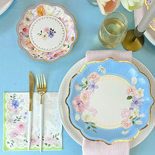 Kate Aspen Tea Party Decor Set 62 Pieces 16 Guests