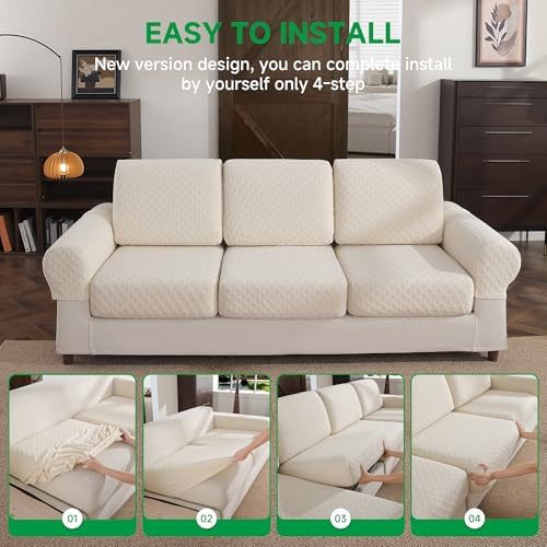 Soft Stretch Sofa Cover for Home and Pet Friendly Use