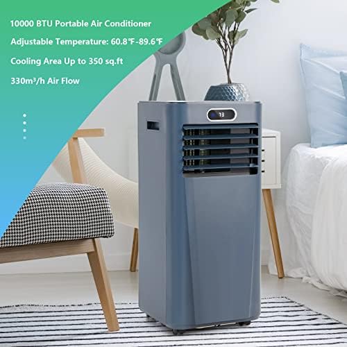 ARLIME 10000 BTU Portable Air Conditioner with Fan Dehumidifier