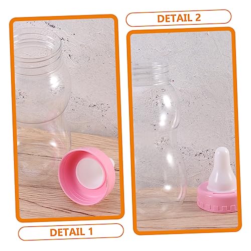 2pcs Candy Storage Bottles Coin Jars for Parties and Dried Fruits