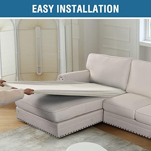 HVERSAILTEX Chaise Lounge Slipcover Ivory