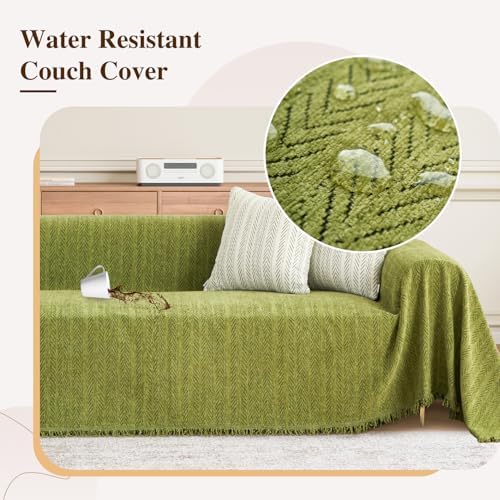 Nobildonna Waterproof Sofa Slipcover with Tassel