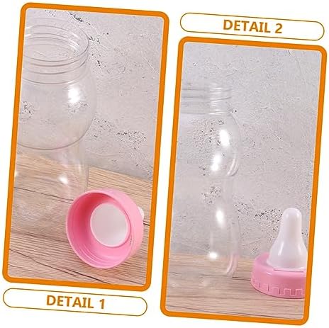 2Pcs Transparent Candy Storage Jars for Party Favors and Treats