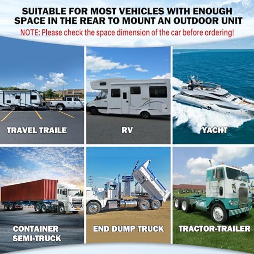 12V Portable Air Conditioner For Truck Cab