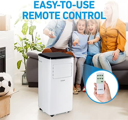 Coby CBPAC710 3-in-1 Portable Air Conditioner 10000 BTU White