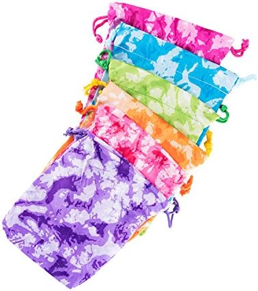 Super Z Outlet Tie-Dye Camouflage Drawstring Bags Party Favors