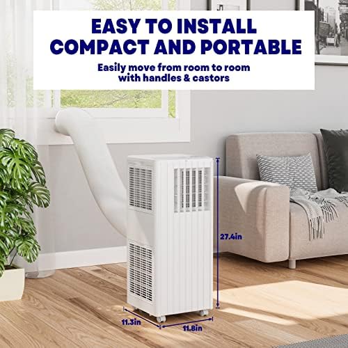 Takywep 8000BTU Portable AC Unit with Dehumidifier and Fan