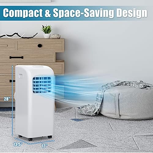 GOFLAME 8000BTU Portable Air Conditioner with Remote Control