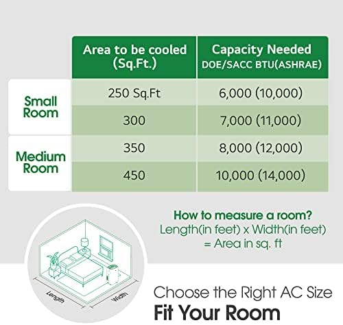 LG 6000 BTU Portable Air Conditioner for Small Rooms