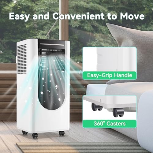 WANAI Portable Air Conditioner 8000 BTU with Timer and Remote