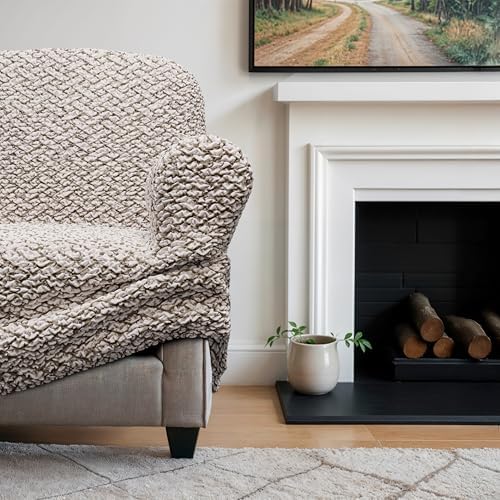 PAULATO BY GAICO Stretch Sofa Slipcover - Venezia Cream