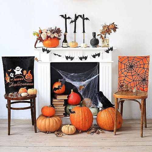 Whaline 4 Pack Halloween Chair Covers