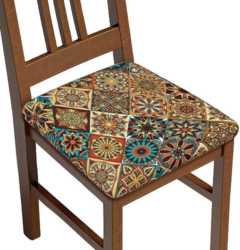 Mouxue Seat Cover Set of 4 for Dining and Office Chairs