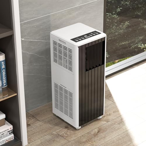 Takywep 8000BTUs Portable Air Conditioner Room Up to 350 Sq Ft Black