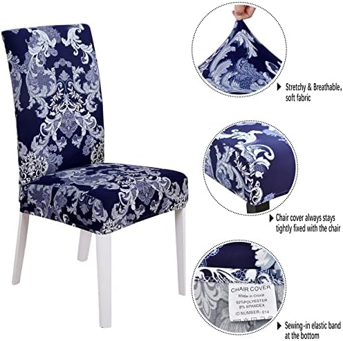Dining Chair Covers Set of 4 Stretchable Parson Chair Slipcovers