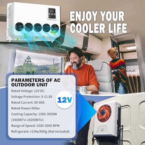 12V Portable Air Conditioner For Truck Cab