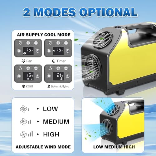 Mieligo 24V Portable Tent Air Conditioner 360W
