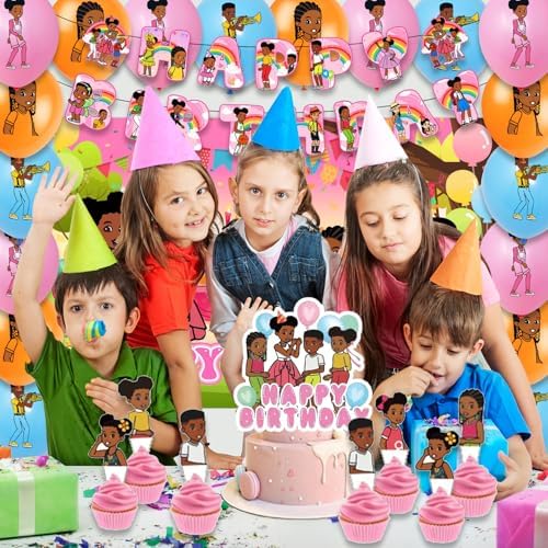 42Pack Gracies Birthday Party Decoration Set