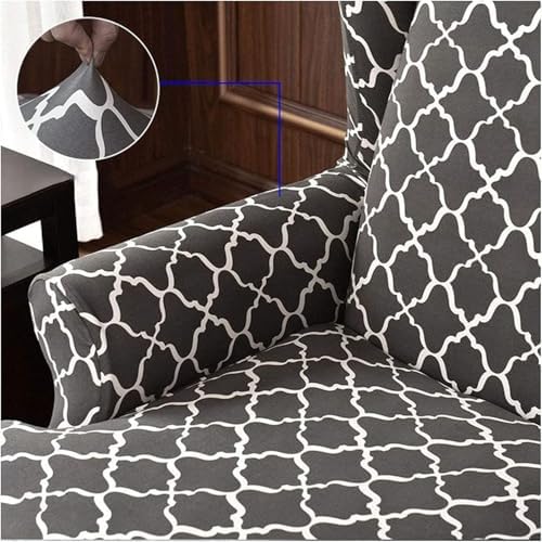 Stretch Armchair Slipcover for Wingback Chairs