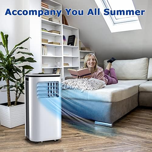 ARLIME 9000 BTU Portable AC Unit with Remote Control