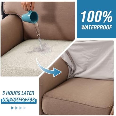 HVERSAILTEX Waterproof Sofa Slipcover Set of 3