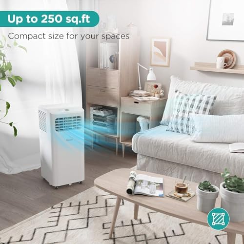 Hisense Portable Air Conditioner 6000 BTU with 3 Modes White