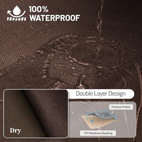 100 Waterproof Corner Sectional Couch Cover L Shape with Tassel
