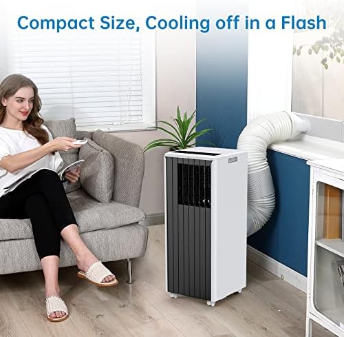 GAOMON 8000 BTU Portable AC with Fan Dehumidifier Sleep Mode