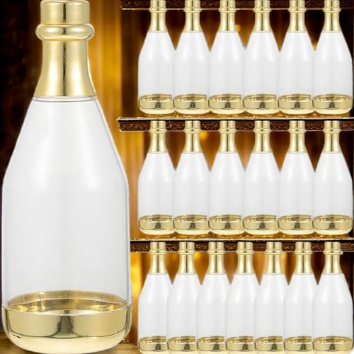 20pcs Golden Decorative Party Favor Bottles