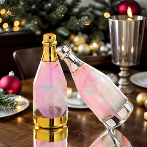 20pcs Golden Decorative Party Favor Bottles