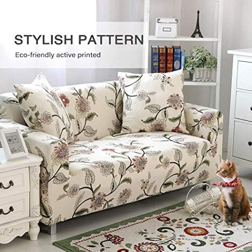 Lamberia Printed Sofa Cover for 3 Seater Couch