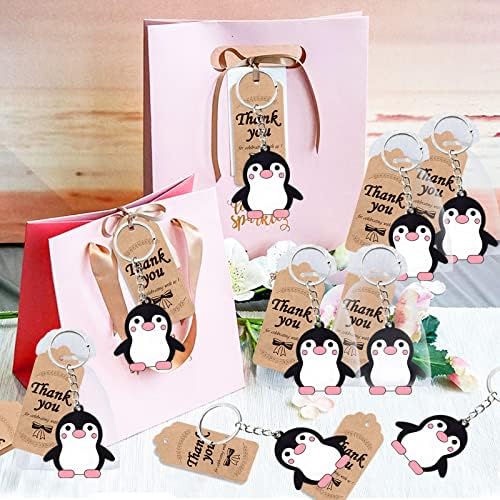 40 Pack Penguin Keyring Party Favor for Penguins Lovers