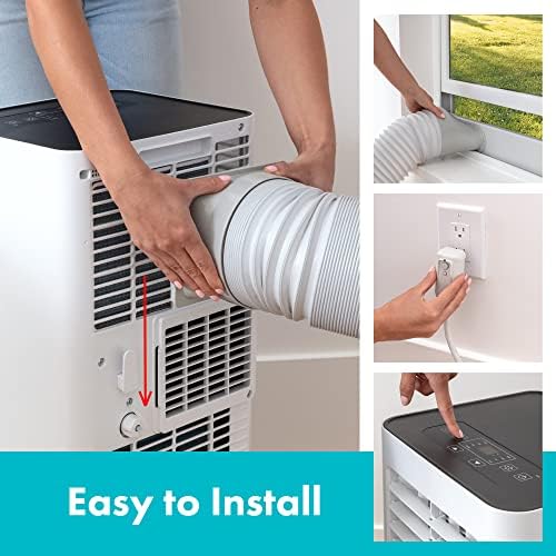 SereneLife 3-in-1 Portable AC with Dehumidifier and Fan