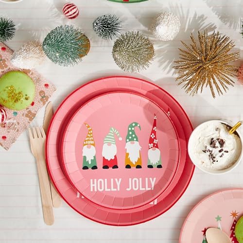 Coterie Christmas Characters Paper Plates Set of 10
