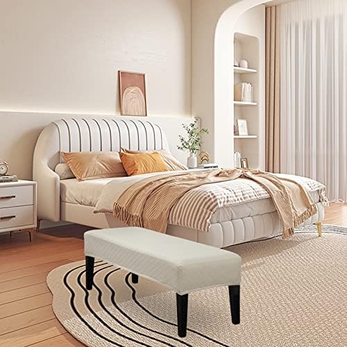 HAOYONG Dining Chair Covers with Bench Cover 4PCS Set