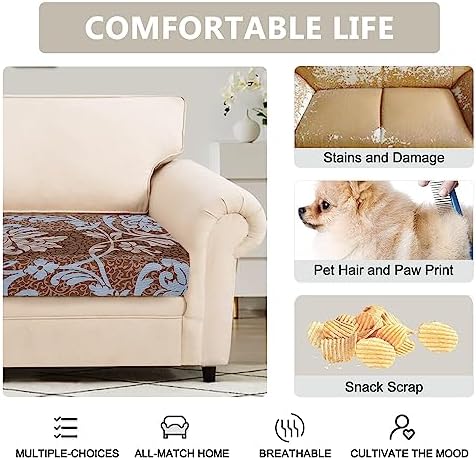SearchI Stretch Pattern Sofa Slipcover 3 Seat