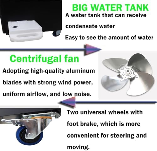 220V Portable Industrial Spot Cooler 2100W 780m3h