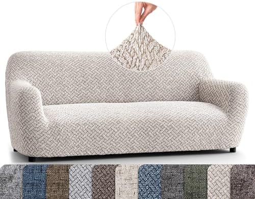 PAULATO BY GAICO Stretch Sofa Slipcover - Venezia Cream