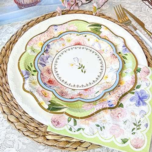 Kate Aspen Tea Party Decor Set 62 Pieces 16 Guests