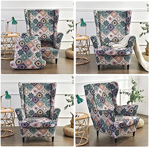 FIBITA Stretch Wing Chair Cover Set for Dogs