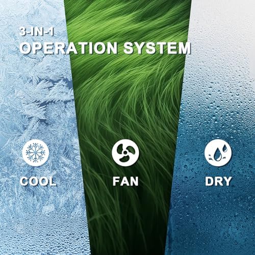 DENBIG 10000 BTU Portable AC Unit for 300 Sq Ft Room