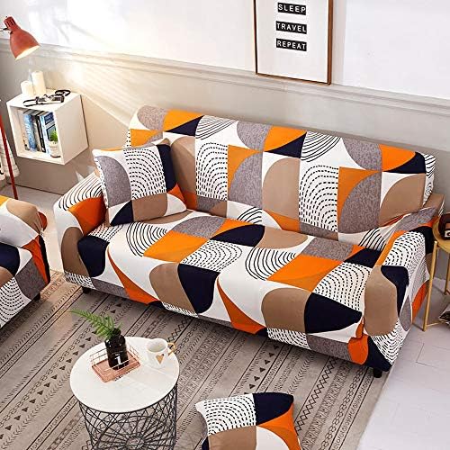 Shukii Stretch Sofa Covers with 1 Pillowcase Universal Fit 3-Seater