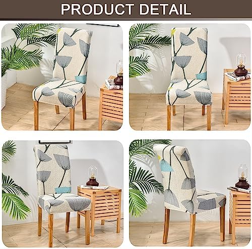 Dining Room Chair Covers Set of 4 Stretch Soft Spandex