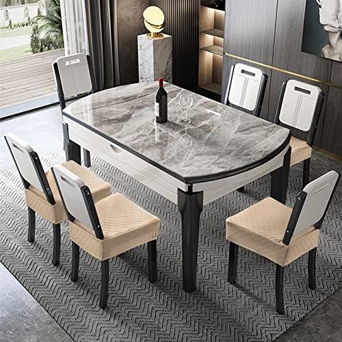 Genina Waterproof Dining Chair Slipcovers for Home and Kitchen